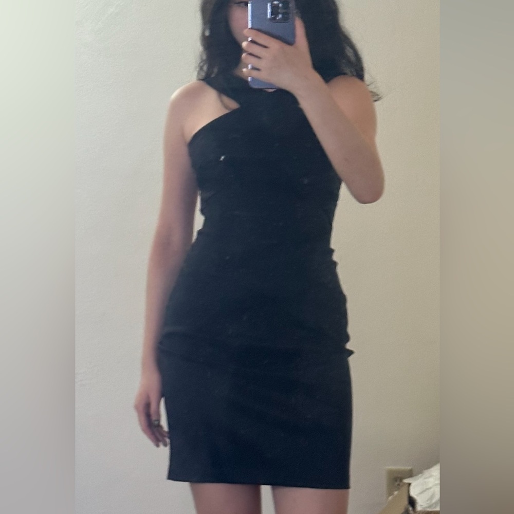 Vintage 80's Jessica McClintock black dress size 6-7 small